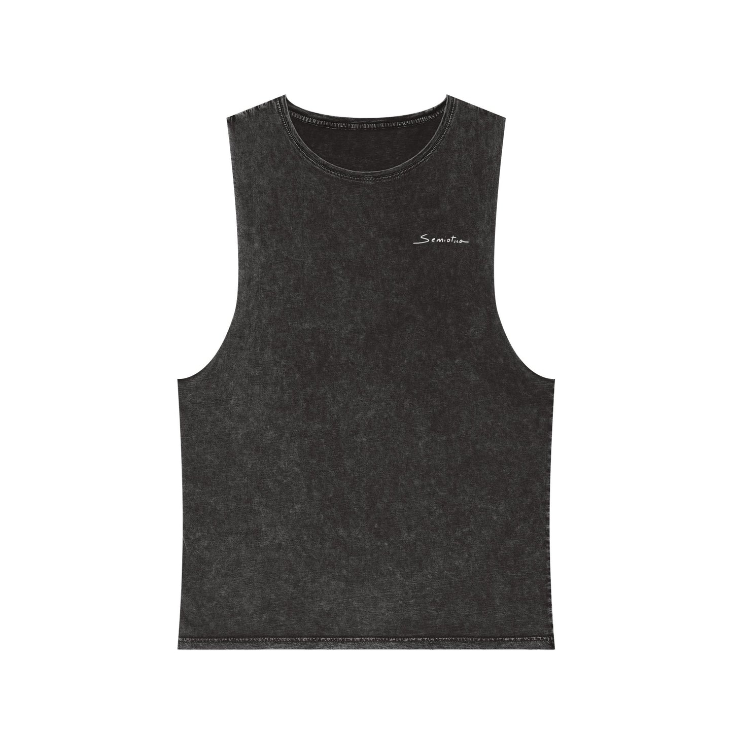 Unisex Black Tank Top