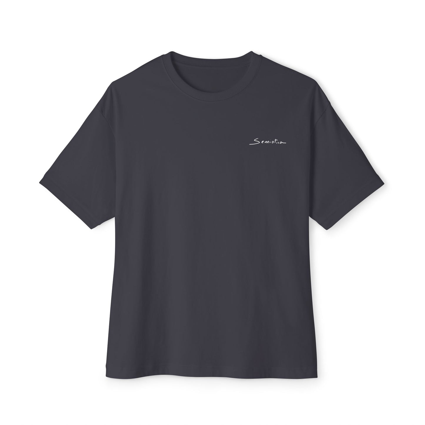 Electric Balance — Unisex Black Oversized T-shirt