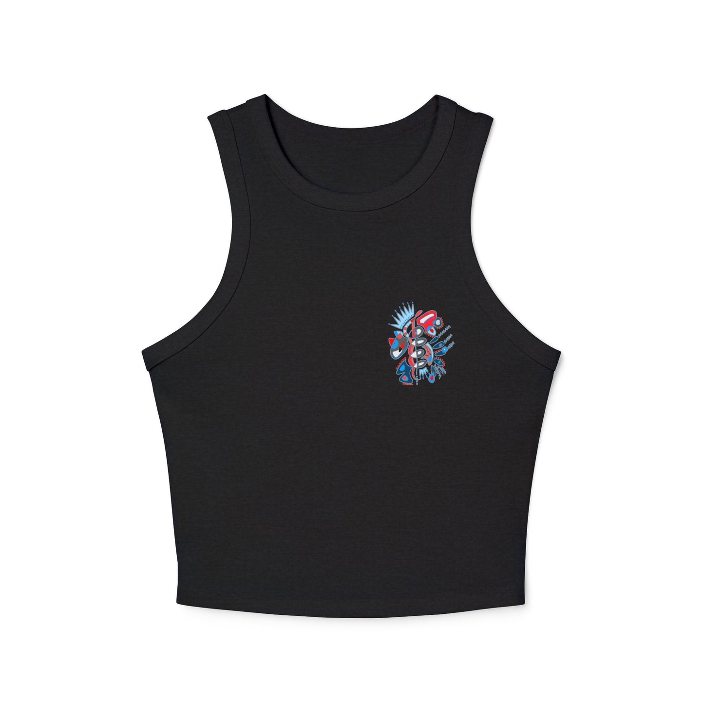 Keep it moving Women's Micro Rib Racer Tank Top