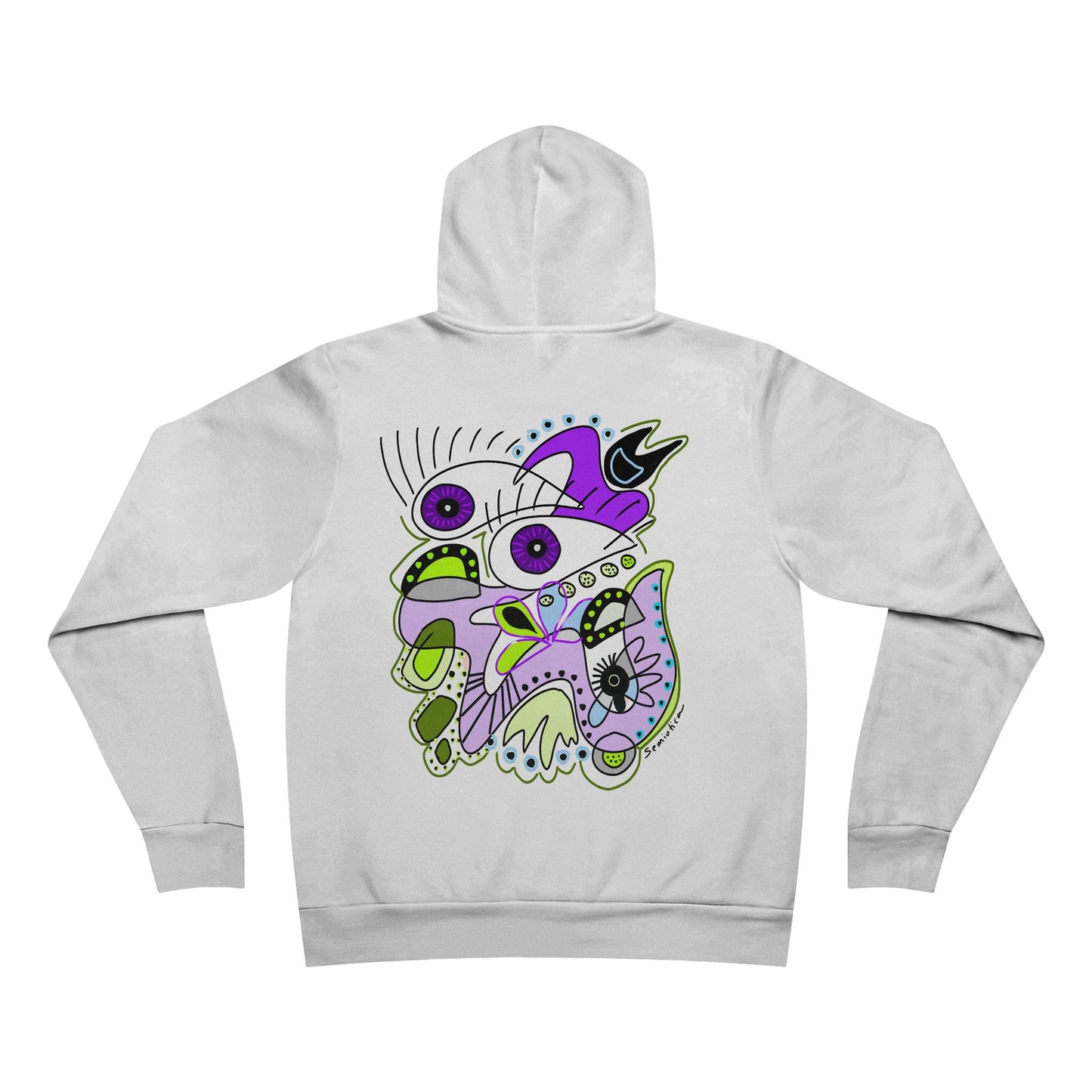 Weird is a weapon Hoodie WhiteUnisex