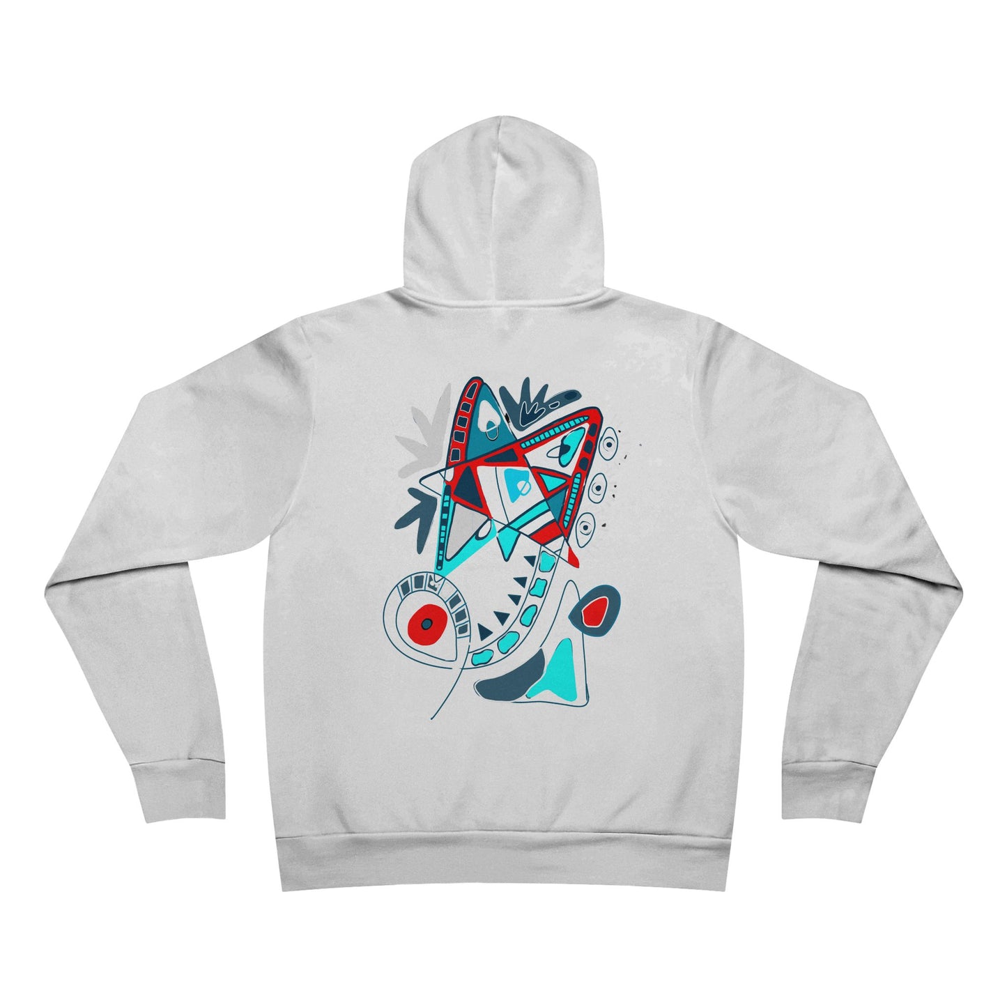 Speak in Symbols Hoodie White Unisex