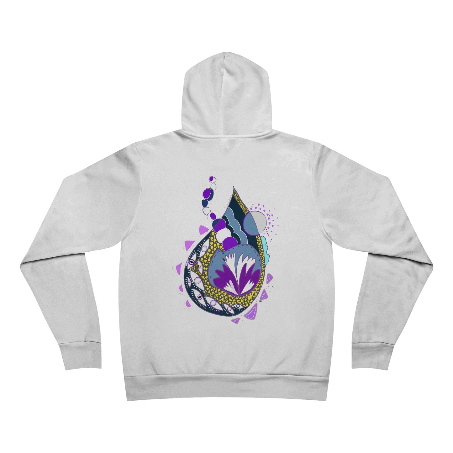 Fuel the Flame Hoodie White Unisex