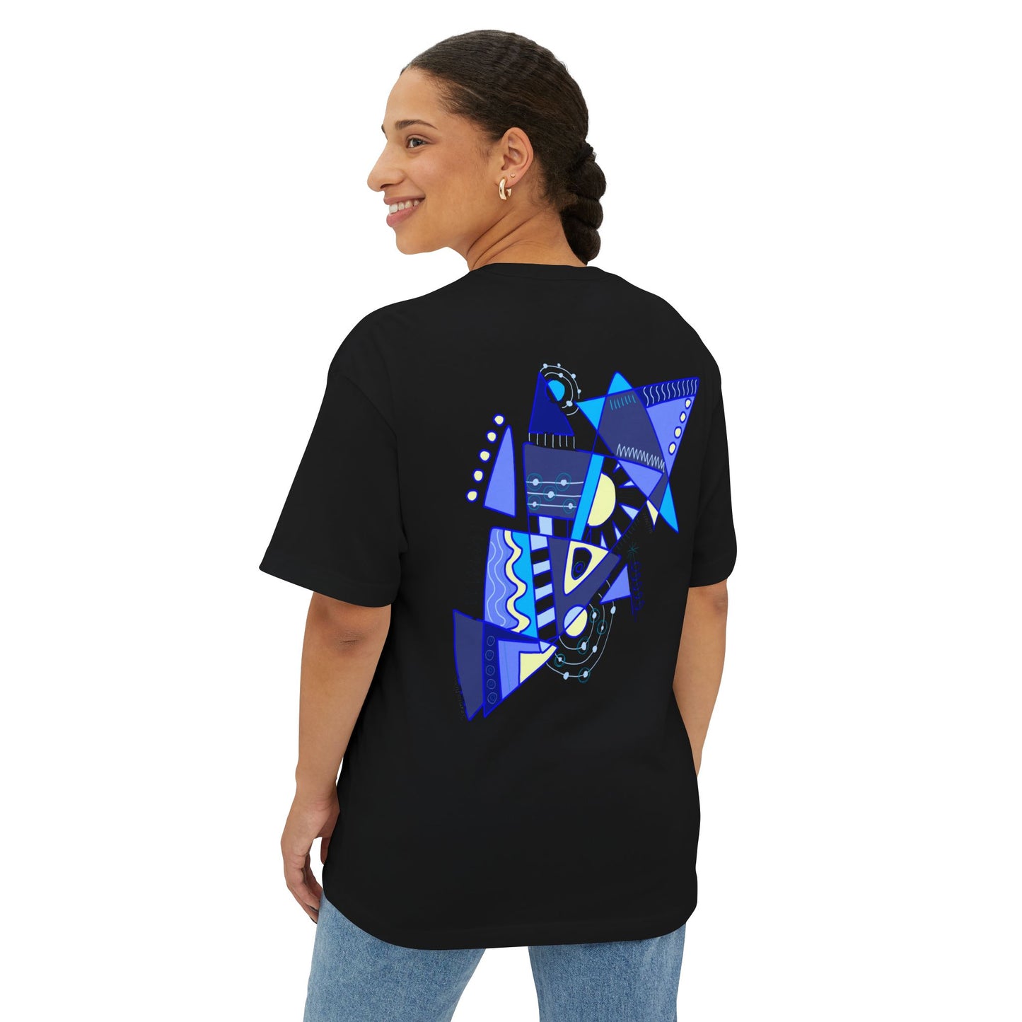 Break the Pattern T-shirt Black Unissex