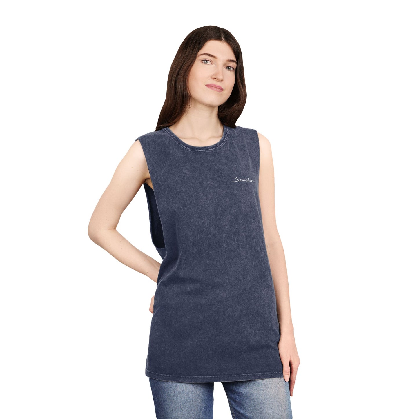 Fuel the Flame Unisex Blue Stone Tank Top
