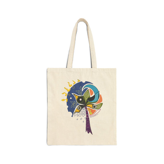 Dream Watcher Neutral Tote Bag