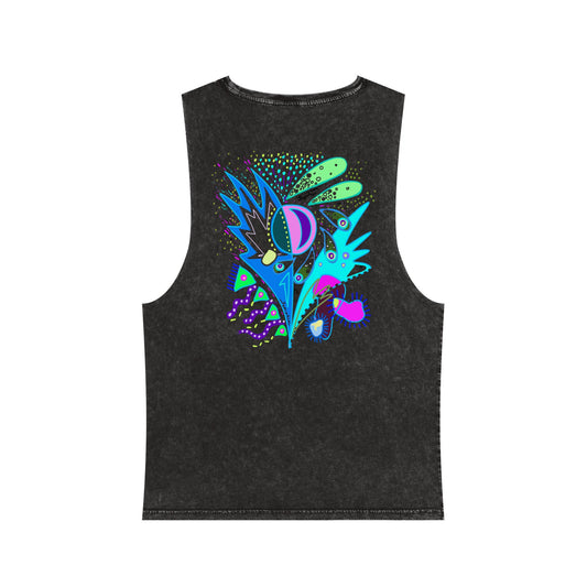 Unisex Black Tank Top