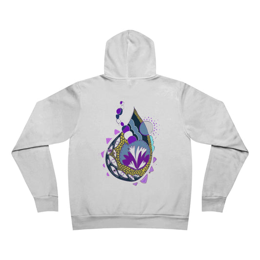 Fuel the Flame Hoodie White Unisex