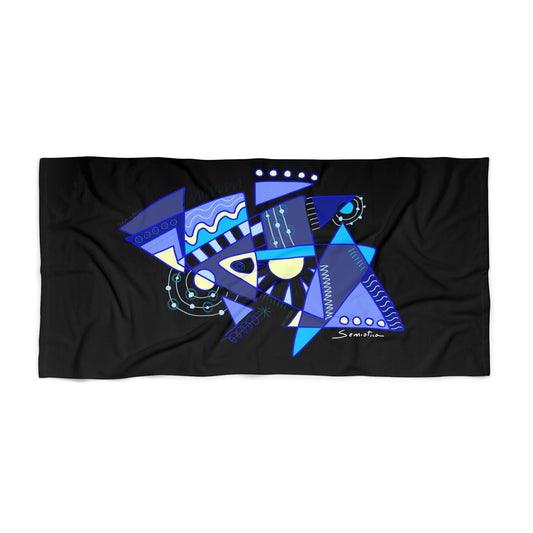 Break the Pattern Beach Towel