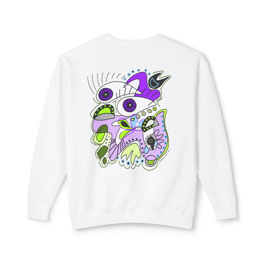 Weird is a Weapon White Sweatshirt Unisex