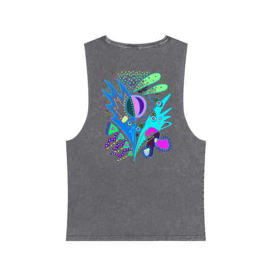 Unisex Stonewash Tank Top