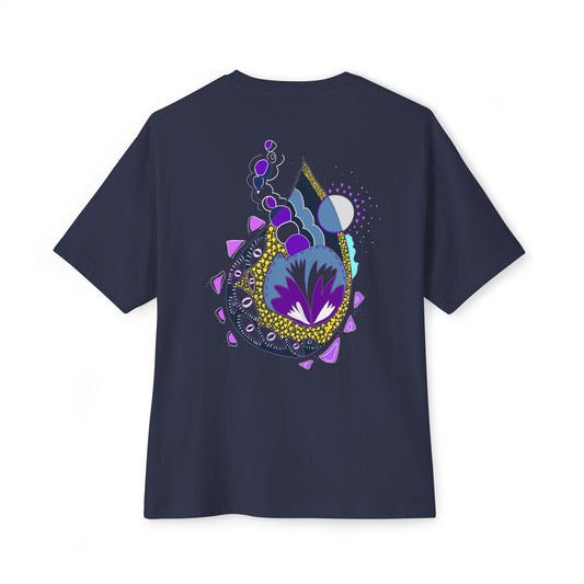Fuel the Flame Weapon T-shirt Navy Unissex