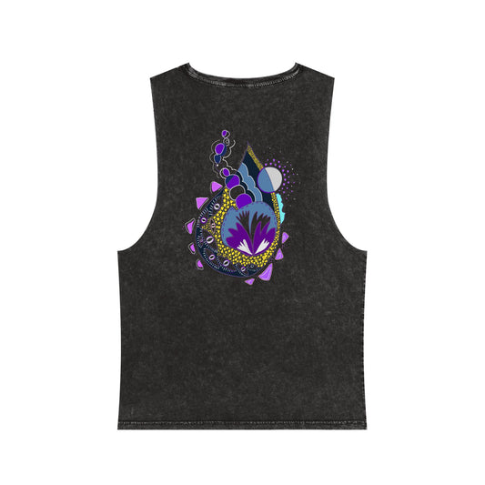 Fuel the Flame Unisex Black Stone Tank Top